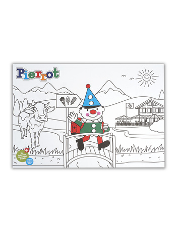 Pierrot placemat "Hiking