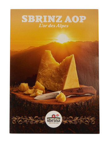 Booklet "Gold der Alpen" Französisch - Sbrinz
