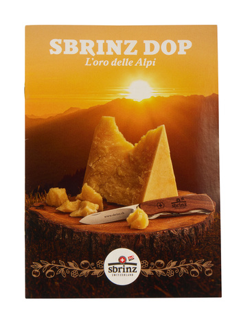 Booklet "Gold der Alpen" Italienisch - Sbrinz