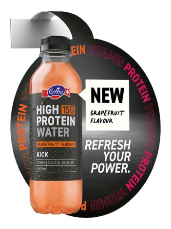 Wobbler "HIGH PROTEIN WATER"