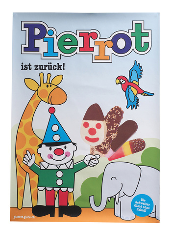 Pierrot Plakat Zoo